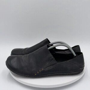 Born Shoes Mens Loafer Black Leather Slip On Casual Comfort Flats Size 11 M 45